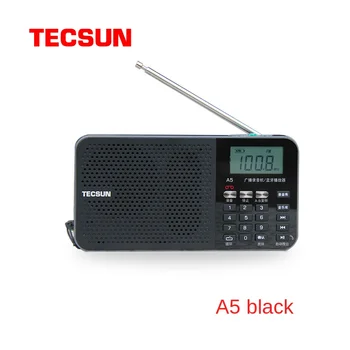 Джобен радиоприемник Tecsun A5, Нов преносим FM радио-касетофон, безжична Bluetooth, музикален плейър звено карта
