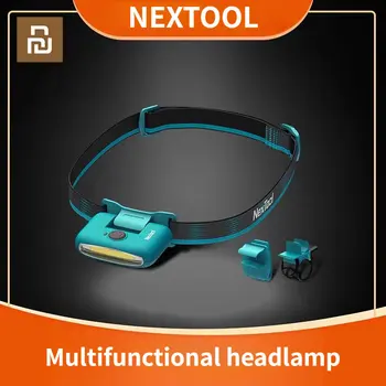 Nextool led налобный лампа, Акумулаторна батерия-майка на фенера водоустойчив увеличение на Прожекторите фенерче три индикатор за превключване на режима на USB зареждане