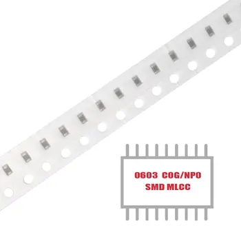 МОЯТА ГРУПА 100ШТ SMD MLCC CAP CER 8.2 PF 100V C0G/NP0 0603 Многослойни Керамични Кондензатори за Повърхностен монтаж на разположение на склад