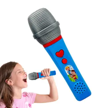 Детска играчка микрофон, Играчка микрофони Echo, Здрав Преносим лек детски караоке микрофон, забавни аксесоари за рожден Ден