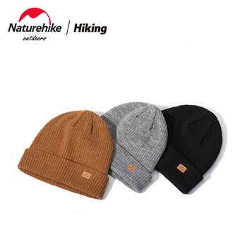 Сгъваема вязаная вълнена шапка Naturehike, топла зимна шапка, изолирана спортни шапки за къмпинг и туризъм, разходки на открито NH21FS553