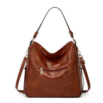 Луксозни чанти, Дамски чанти, чанти от мека кожа, за жени 2023 Hobos Europe Чанта през рамо Дамски реколта известната марка Sac
