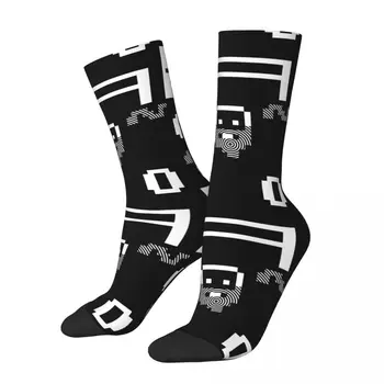 Забавен Луд компрессионный чорап за мъже със стил Джудже хип-хоп, Harajuku, RimWorld, бизнес симулатор, Чорапи за отбора щастлив качество за момчета