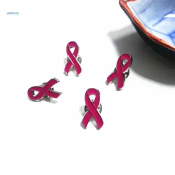 Набор от брошки за изследване на рак на млечната жлеза и повишаване на осведомеността за него от розова лента, 10 бр., набор от английски възглавница за палта, ризи, пуловери