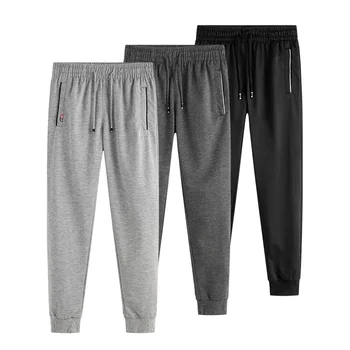 Мъжки Пролетно-Есенни Спортни Панталони за Бягане на дълги разстояния, Мъжки Улични Панталони За бягане, Спортни панталони, Панталони M-5XL 6XL