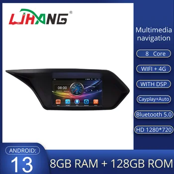 Ljhang 8G + 128G Android 13 Автомобилен Мултимедиен Плеър За Mercedes Benz E-Class W212 S212 2010-2013 GPS Навигация Стерео Автомобилното Радио