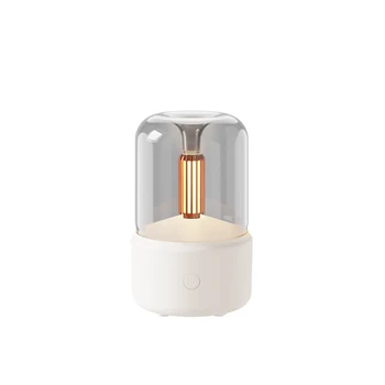 120 Мл Ароматен Дифузьор на Свещи USB Домашен Овлажнител на Въздуха Cool Mist Maker Fogger Етерични Масла LED Night Light
