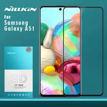 за Samsung Galaxy A51 A71 Note 10 Lite 10 Plus 5G 9 8 S10 Plus Закалено Стъкло Nillkin 3D CP Max Защитно Фолио е с пълно покритие