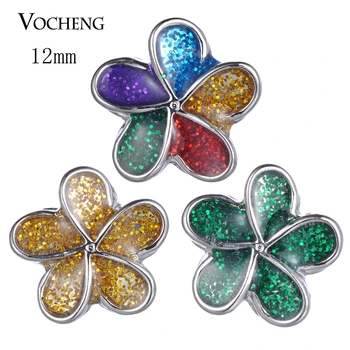 Бижутериен аксесоар Vocheng Snap сладки, малки имбирные капаче 12 мм, 4 цвята, окачване-капаче Vn-1823