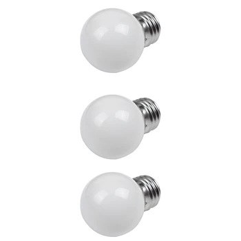 15 Парчета E27 0,5 W AC220V Бяла лампа с нажежаема жичка Декоративна лампа с нажежаема жичка