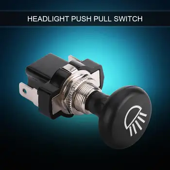 Подмяна на ключа на автомобилни 12V фарове за Yamaha Cart EZGO - Pull & Push Light Switch - Аксесоари