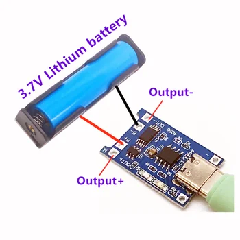 Зарядно за литиева батерия от 3.7 НА 5V 1A 2A Li-ion Липо За зареждане на батерията Защита на модул 