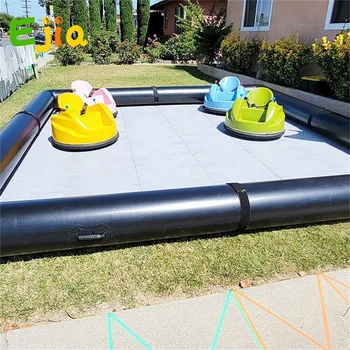 Надуваем детски басейн с броня за автомобилни състезания за забавления Детски играчки за забавление на закрито и на открито