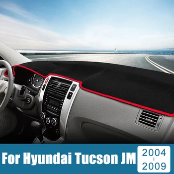 Автоаксесоари За Hyundai Tucson JM 2004 2005 2006 2007 2008 2009 Кутията на таблото да се Избягва светлата част на Килима Козирка Мат Анти-UV Килим