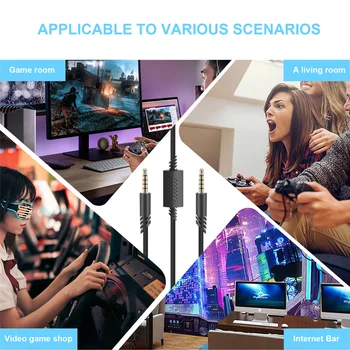 Преносимото Кабел, Слушалки, Вграден Кабел за Изключване на Звука 2,0 М Слот за Слушалки Astro A10 / A40, Слушалки Контролера на Xbox Ps4