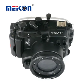 за фотоапарат Panasonic GM1 12-32 м Meikon 40 М 130 метра Водоустойчив подводен корпус Твърд калъф Чанта за камера за гмуркане