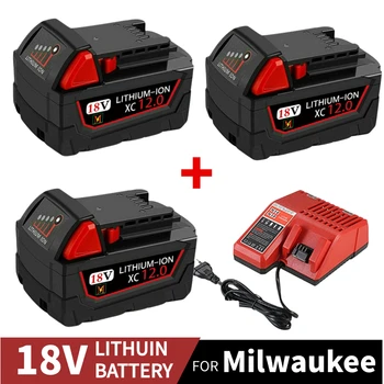 Подмяна на Литиева Батерия Milwaukee M18 X 18V 12.0 Ah 48-11-1860 48-11-1850 48-11-1840 48-11-1820 Акумулаторни Батерии 48-11-1820