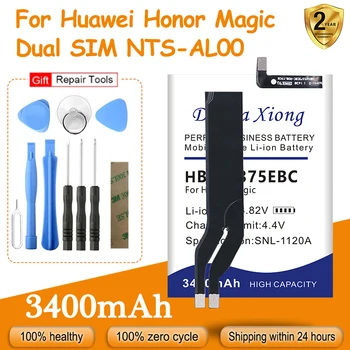 Висококачествен Нова Батерия с капацитет 3400 mah HB465375EBC За Huawei Honor Magic, Honor Magic Dual SIM, NTS-AL00