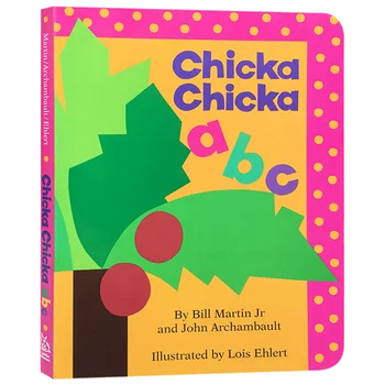 абв chica-chica, детски книжки за деца на възраст 1, 2, 3 години, английска книжка с картинки, 9780671878931