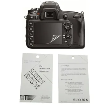 20 броя на Новата мека защитно фолио за екрана на фотоапарата Nikon D90 D7000 D3000 D3100 D7500 D3300 D3400 D3500 D5100 D5200 D5300 D7100