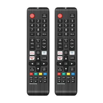 2X Подмяна на дистанционното Управление BN59-01315B За Samsung Smart TV UE43RU7105 UE50RU7179 С Netflix Prime Video