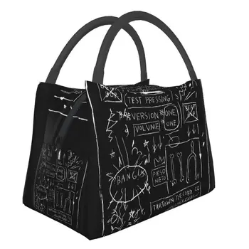 Изработена по поръчка женствена чанта за обяд Jean Michel Basquiats с топло хладилник и изолирани обяд-бокс за работа, на пикник или при пътуване