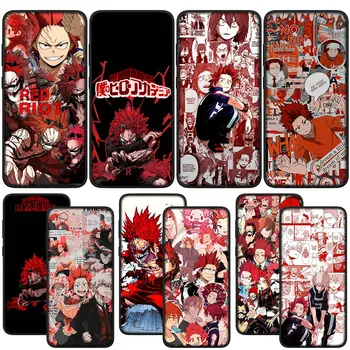 Eijiro Kirishima Red Riot Boku No My Hero Academia за Xiaomi Redmi Note 11 10 9 8 Pro 9S 10S 11S 9А 9В NFC 9T 10A 10В 8A Калъф