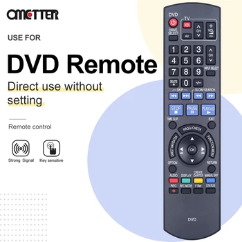 Нов N2QAYB000134 Подходящ за DVD плеър Panasonic с дистанционно управление DMR-EH57 DMR-EH67 DMR-EH68 DMR-EH58