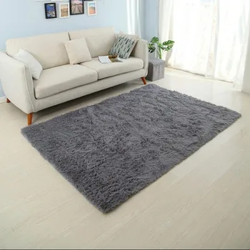 2018-Нови качествени Меки пухкави килими, противоскользящий wooly подложка за хранене, домашна спални, килим, килимче за пода