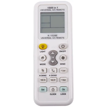 Универсален безжичен K-1028E 1000 В 1 Цифров LCD безжично дистанционно управление за климатик