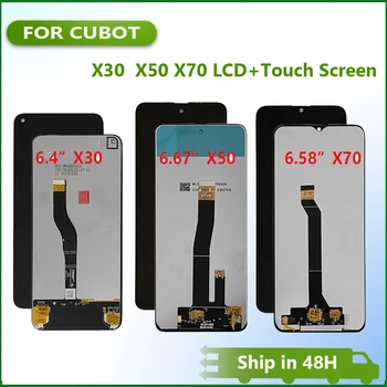 Нов Дисплей За Cubot X30 X50 LCD дисплей + Смяна на Дигитайзер Докосване на екрана В Събирането За Ремонт на LCD екрана Cubot X70