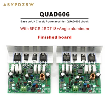 Стереоусилитель мощност QUAD606 на базата на класическия британски усилвател QUAD 606 circuit 250 W + 250 W САМ Kit/Готови такса