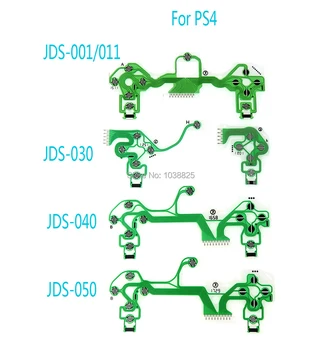 40шт Замяна Бутон Лента Печатна Платка за PS4 Pro Slim Зелено-синя Водещ Филм JDS-001 JDS-030 JDS-040 JDS-050