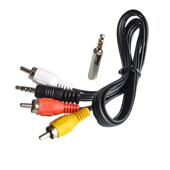Raspberry Pi B + AV кабел /определени AV кабел за Raspberry Pi 3 Б (черен)