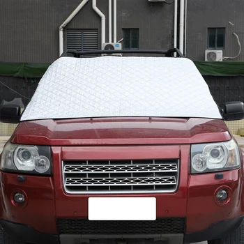 За Land Rover Freelander 2 въз основа на 2007-2012 на Предното стъкло на колата с Снегозащитным покритие, Ветрозащитная Зимни покритие за защита от сняг, автомобилни Аксесоари