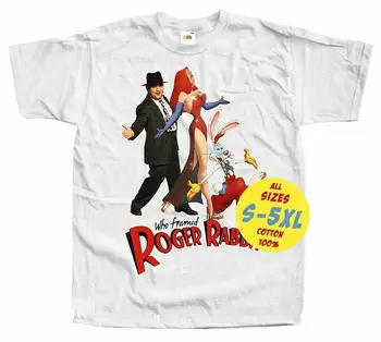 Мъжки t-shirt Who Framed Roger Rabbit V2 С комедийным принтом DTG, всички размери S-5XL