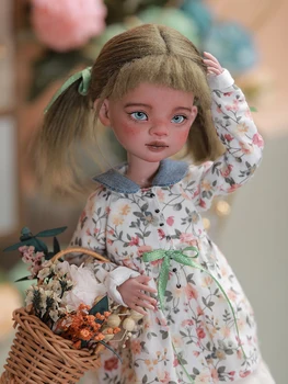 Забавни Hall Bjd 6 Точки, Женска кукла на Tanya Wiki Sd Joint Кукла, Оригинално издание, Пълен комплект, Персонализирана настройка