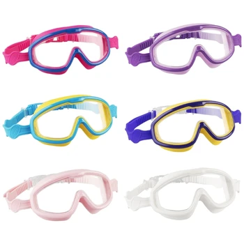 Детски очила за плуване за деца от 8-13 години с быстросъемным каишка, защитни очила от течове R66E