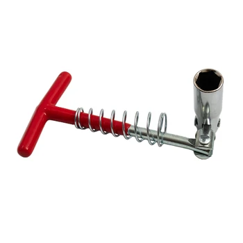 Муфа ключ Муфа Ключ Тежкотоварни 16/21 мм Т-образен ключ за свещи Успешен Инструмент за по-лесно теглене и инсталиране на