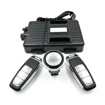 PLUSOBD Дистанционно Стартиране на Двигателя Натиснете Starte Аларма OBDII GSM GPS Тракер Смартфон Приложение За Управление на Audi A8 2007-2010 Автомобилни Аксесоари