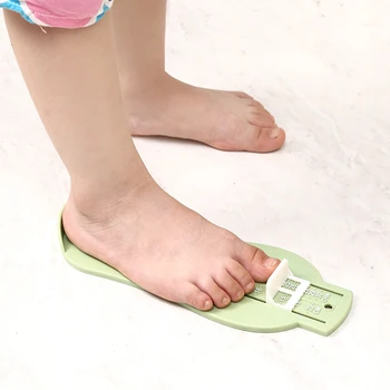 Измервателен уред за измерване на крак в 3 цвята, състав за краката на бебето, линийка за измерване на размера на обувки, Линия за измерване на дължини на обувки, линия за монтаж на крака, инструмент за измерване на