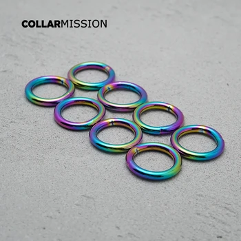 20 мм цветни преливащи пръстен здрав обков за свързване на колан, чанти-колани, аксесоари за яката САМ YH20CH