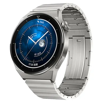 22 мм Титан Каишка за Huawei Watch 3/4 Pro/GT3 Pro Amazfit GTR/GTS Лек гривна за Samsung Watch 3/Gear S3 Гривна