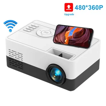 Мини проектор YG300 Pro LED 480* 360 С поддръжка на 1080P Full HD Портативен звуков сигнал за телефон, смартфон, домашно кино, подаръци за деца