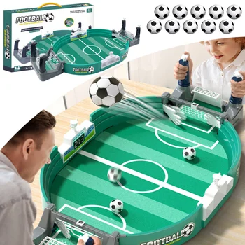 Футболна маса за вашето семейно парти Футболна игра Настолни Интерактивни Футболни играчки За деца и момчета Спорт на открито Преносима игра подарък