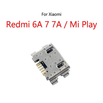 200 бр./лот За Xiaomi Mi Play/Redmi 6A 7 7A Micro USB зарядно устройство ще захранване на Зарядно устройство Конектор за зареждане на Пристанището Jack Plug Connector
