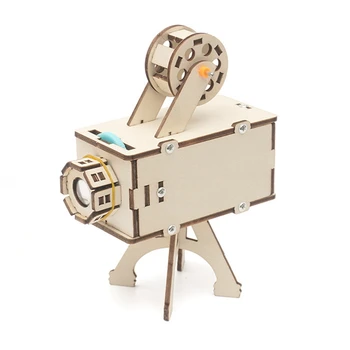 Комплекти пръчки за проектор эпидиаскопа със собствените си ръце, образователен дървен пъзел за деца