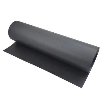 Ролка с черна Крафт хартия в производството на опаковки, обемна подарък цвете обвивка, декоративна тъкан