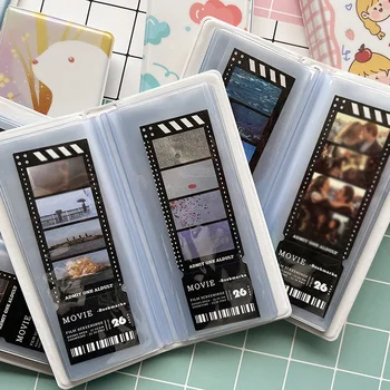 Държач за маркиране на стикер за албум със снимки, карта за съхранение на отметки за книги, визитка, книга с анимационни шарките, 4 опаковки