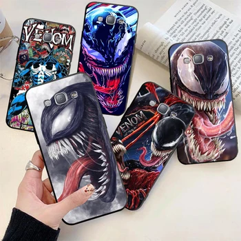 Marvel Venom Hero За Samsung Galaxy A9, A8 Star A9S A7 A6 A5 A3 Plus 2017 2018 2016 Мек Силиконов Черен Калъф За телефон на Корпуса Capa